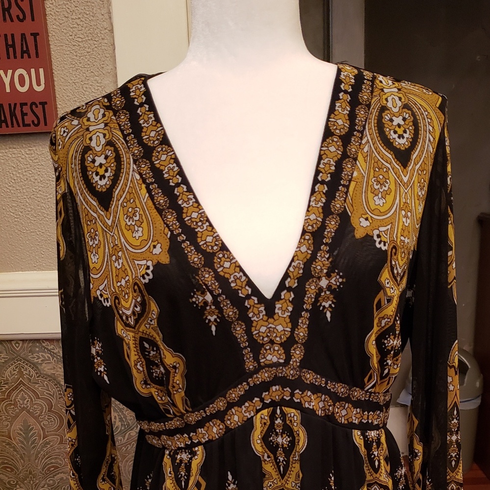 Black & Gold tunic
